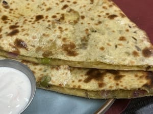 Aloo Paratha.
