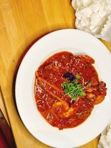 Shrimp Vindaloo.