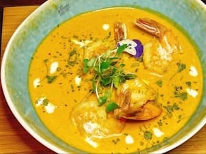 Shrimp Tikka Masala.