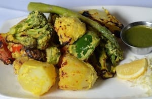 Tandoori Vegetables.