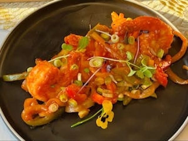 Chili Shrimp.