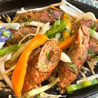 Lamb Seekh Kebab^