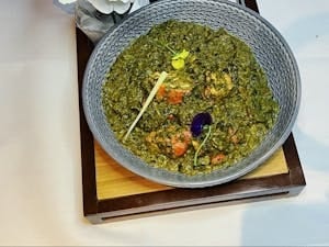 Chicken Tikka Saag.