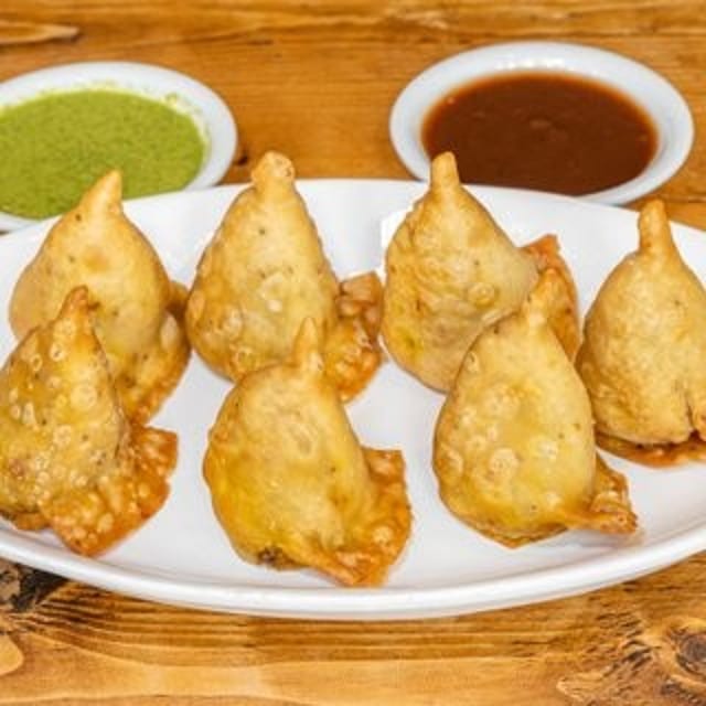 Vegetable Samosas.