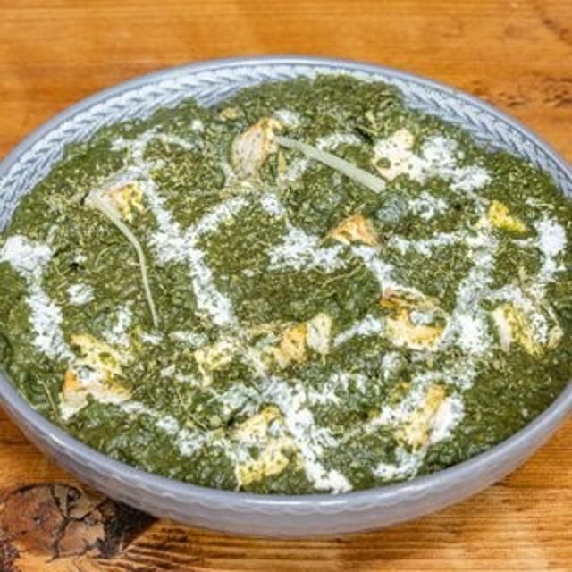 Saag Paneer.