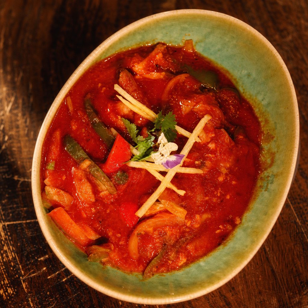 Chicken Jalfrezi.