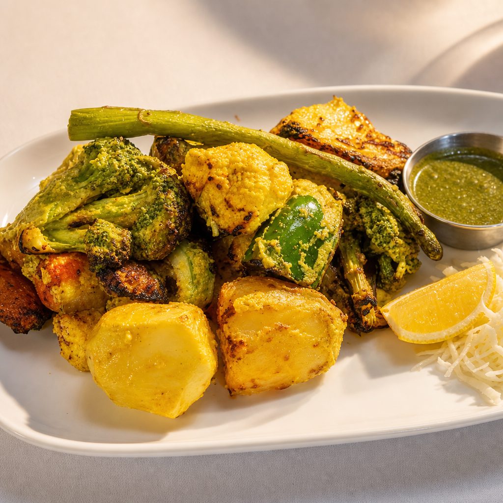 Tandoori Vegetables.