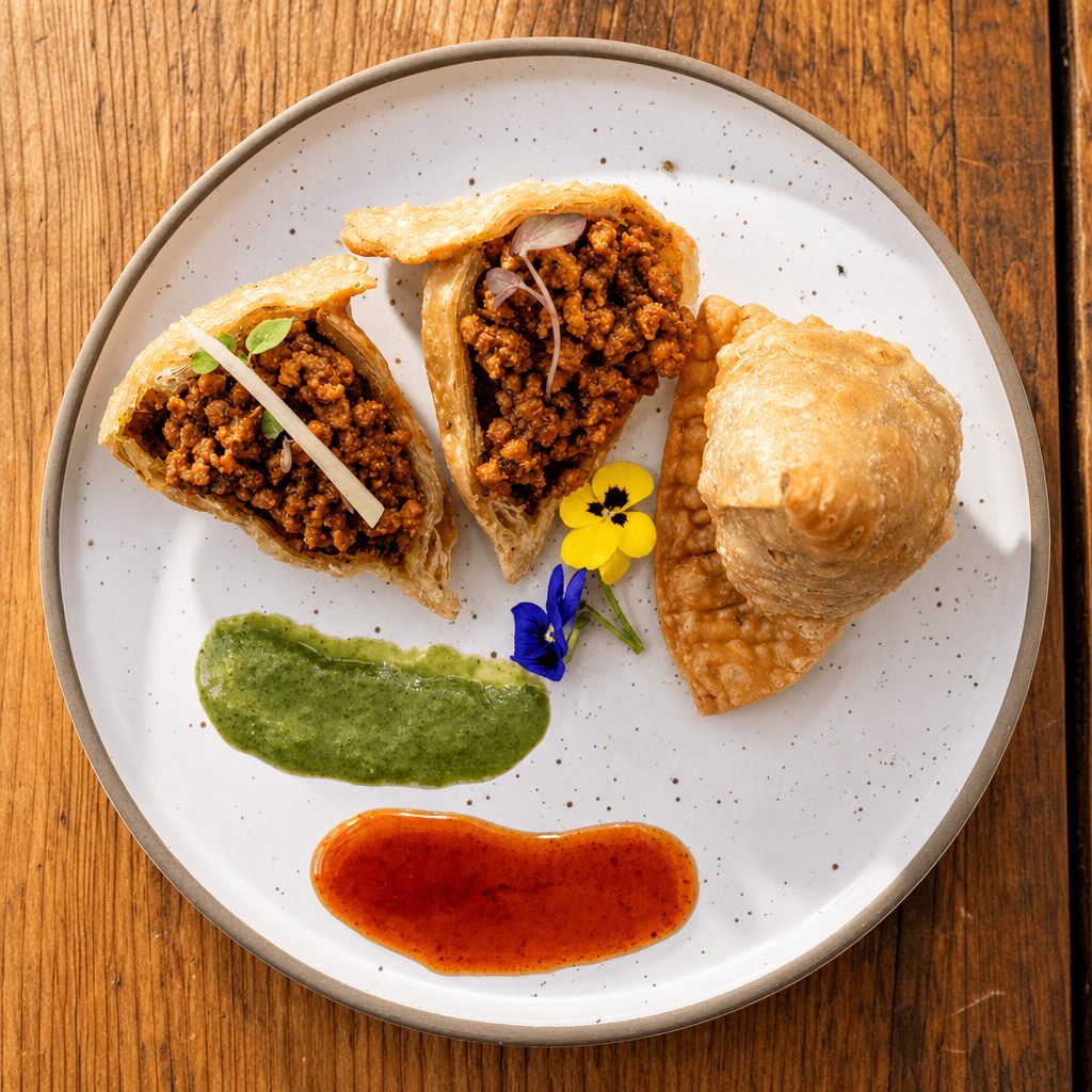 Keema Samosa.