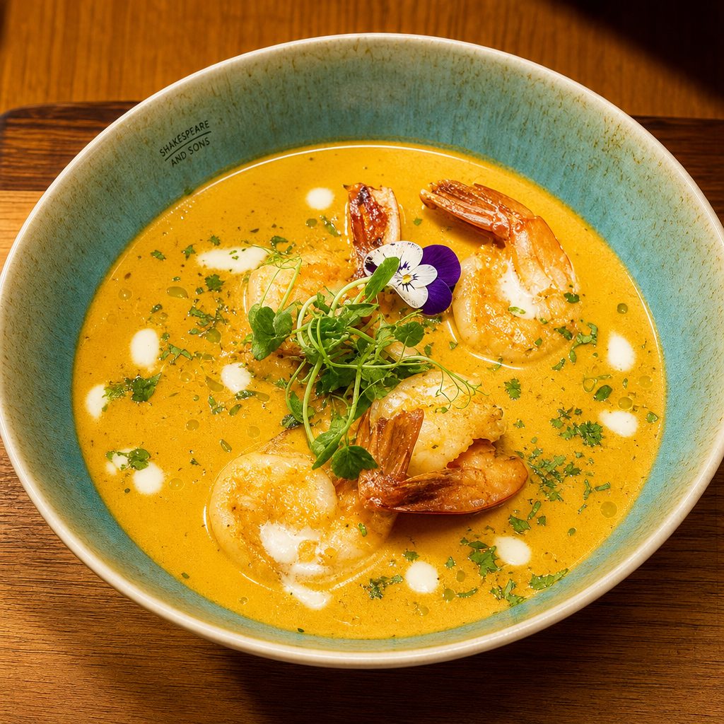 Shrimp Tikka Masala.