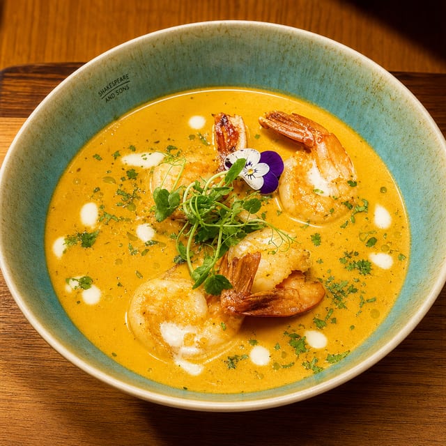 Shrimp Tikka Masala.