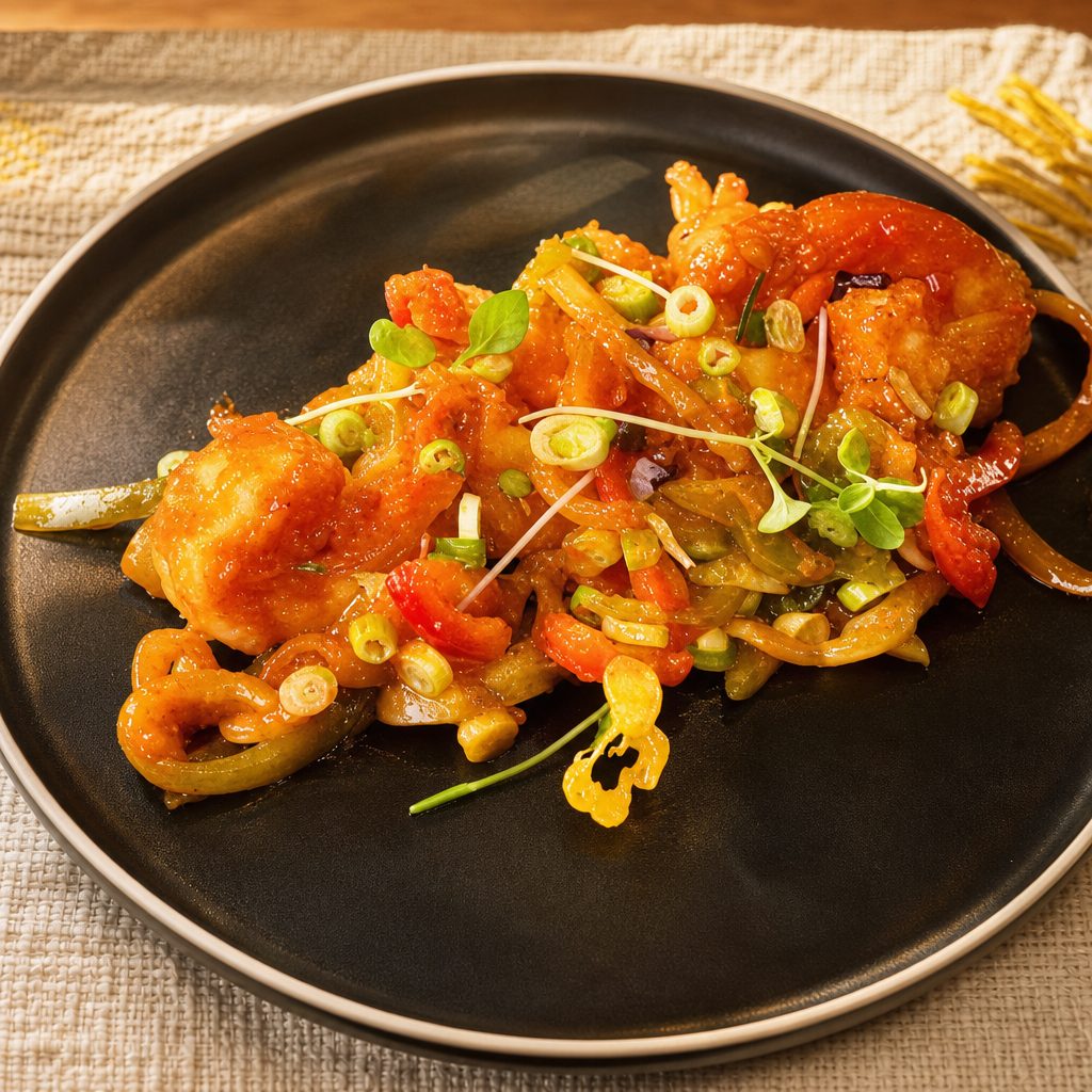 Chili Shrimp.