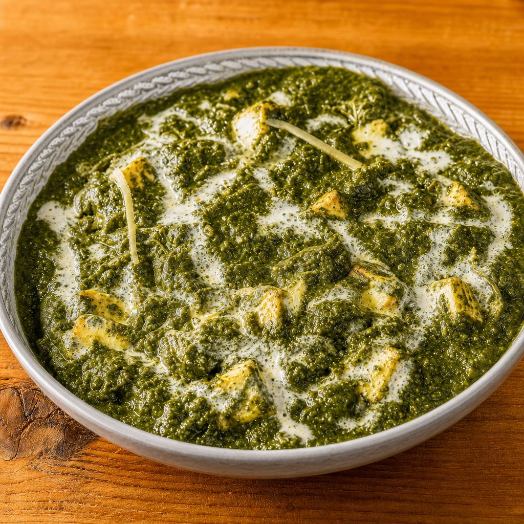 Saag Paneer.