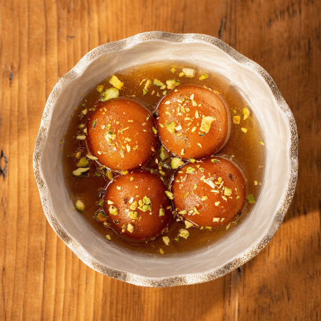 Gulab Jamun.