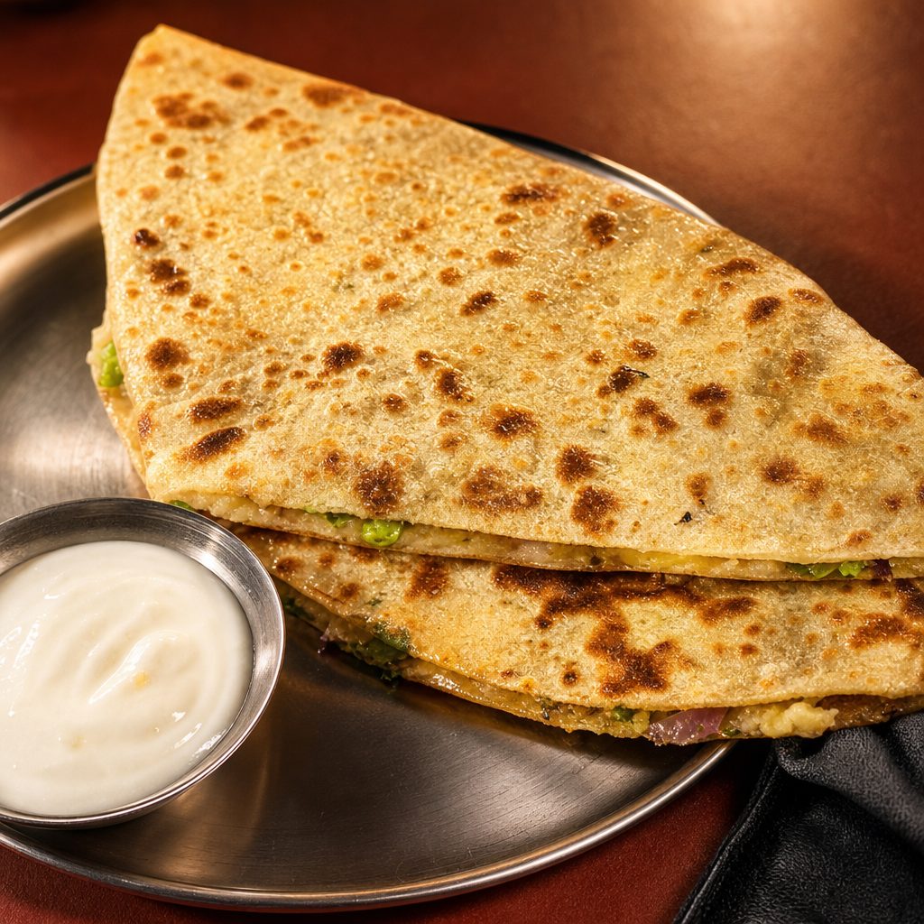 Aloo Paratha.