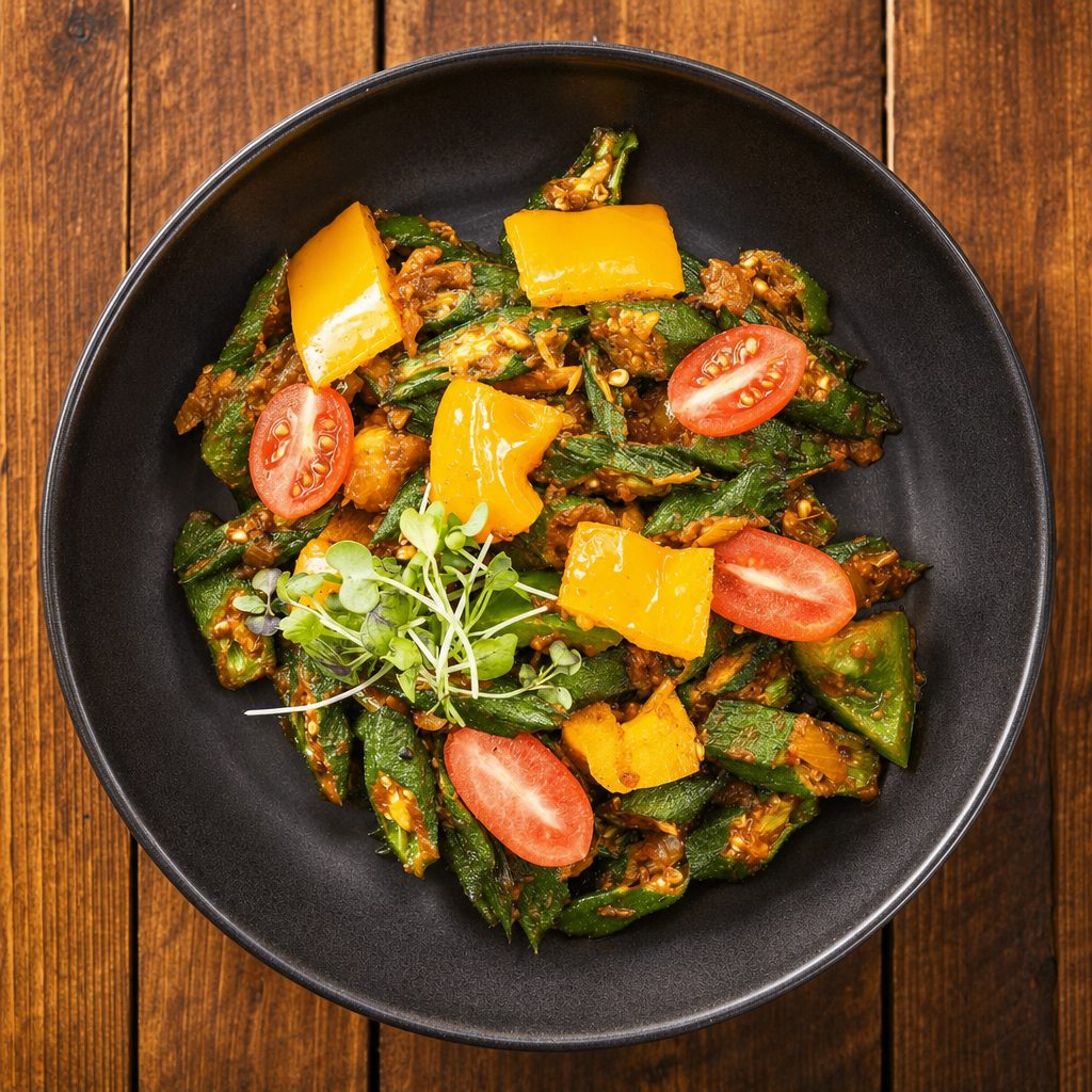 Bhindi Kadai.