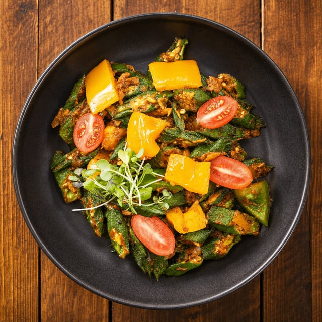 Bhindi Kadai.